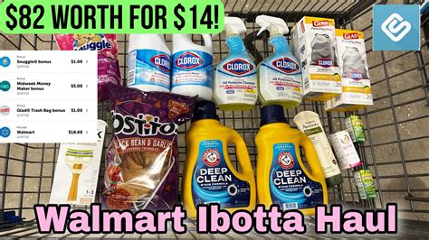 Walmart Ibotta Haul Easy Digital Coupon Deals Walmart Coupon Haul