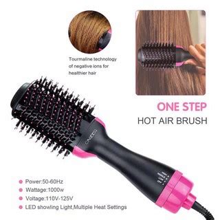 Jual ONE STEP HAIR DRYER PENGERING RAMBUT HOT AIR BRUSH HAIRDRYER SISIR 3IN1 3 In 1 Styler Tik