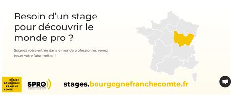 Nouvelle plateforme pour trouver son stage en Bourgogne Franche Comté