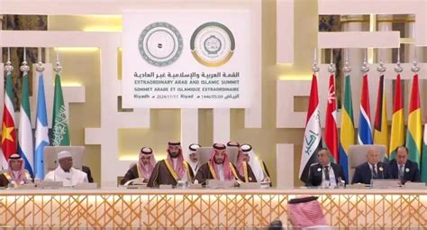 Riyadh Summit Condemns Israeli Atrocities In Gaza Lebanon World News