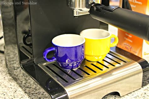 Hiccups and Sunshine: Capresso Espresso Machine Review and Giveaway