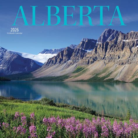 Alberta 2026 Wall Calendar