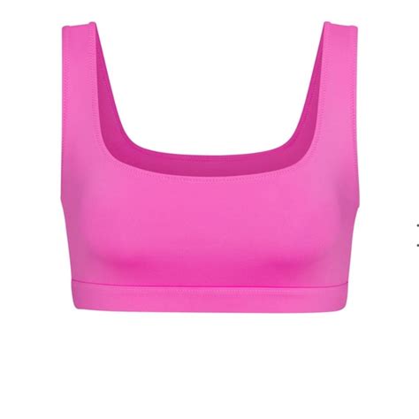 SKIMS Swim Taffy Swim Tank Bikini Top Poshmark