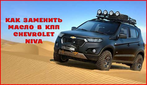 Когда и как нужно заливать масло в коробку Шевроле Нива