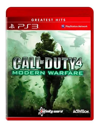 Jogo Call Of Duty 4 Modern Warfare Ps3 Física Original Parcelamento Sem Juros