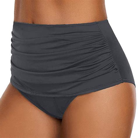 Wedfrse Swim Shorts Women High Waisted Bikini Bottoms Women S Swim High