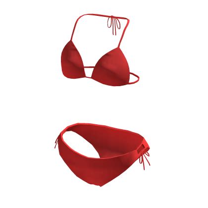 Bikini Rojo Roblox