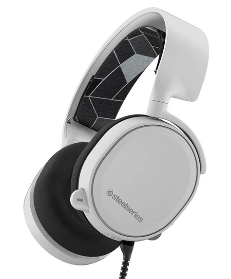 SteelSeries Arctis 3 White Wired Virtual 7.1 Gaming Headset - Wootware
