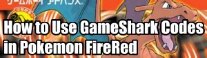 Shiny Pokemon Encounter Gamesharkcodes For Pokemon Firered On Gba