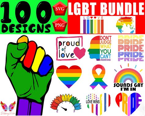 LGBT Svg Bundle Lgbtq Svg Lgbt Pride Svg Lgbt Pride Shirt Gay Pride