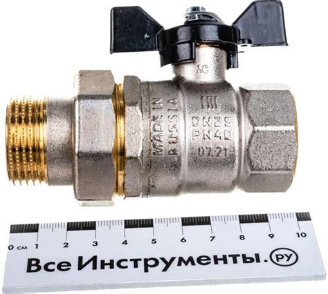 Шаровые латунные краны LD: купить по выгодной цене от 277 рублей ...