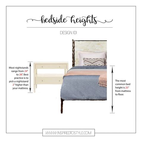 How to Pick The Perfect Bedside Table | Perfect bedside table, Bedside ...