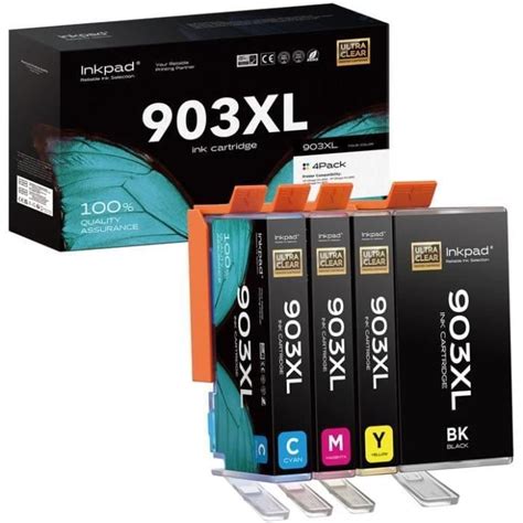 Xl Cartouches D Encre Compatibles Avec Hp Xl Multipack Pour