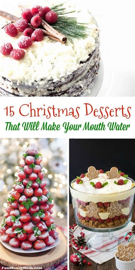 Light Christmas Dinner Desserts - Nora Hiba