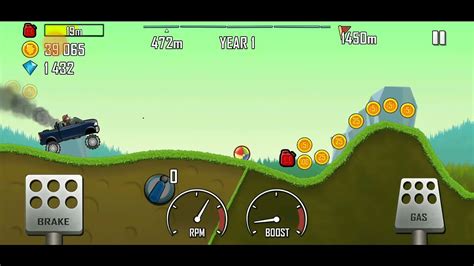 Hill Climb Racing Monster Truck Gameplay Walkthrough High Jump Youtube