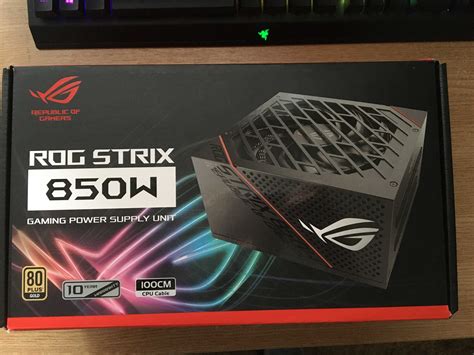 Блок питания Asus Rog Strix 850w 5 000 грн Комплектуючі та