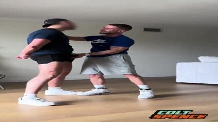 Hot Jock Colt Spence Kicks Ballbusts And Dominates Blindfolded Sub Sole Matela