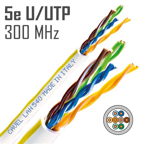 Кабель компьютерный (витая пара) UTP CAT5e LAN 540 4х2x0,51 мм Cavel ...