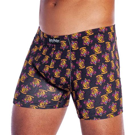 Cueca Boxer Estampada Harry Potter Grifinória Lupo Urban Cotton na Bra Lingerie