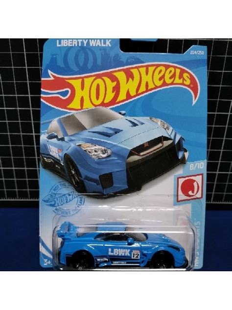 Hot Wheels風火輪 絕版稀有 全新未拆封 LBWK寬體高尾翼 藍色Nissan GT R R35 蝦皮購物