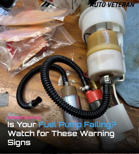 Auto - A failing fuel pump can’t deliver enough gas, causing your car