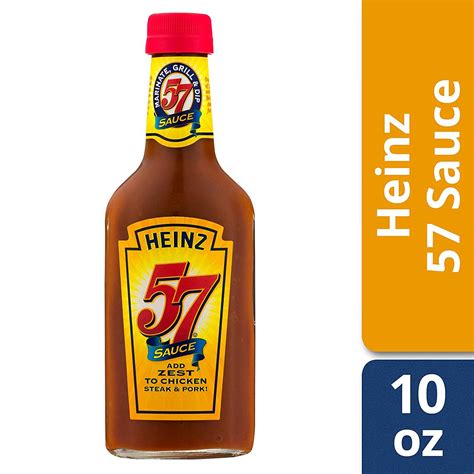 Heinz 57 Sauce 10 Oz Classic Condiment For Versatile Flavor