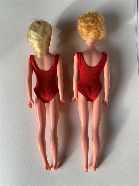 Vintage S Barbie Bild Lilli Clones Uneedy Wendy Blonde Swirl Ponytail And Bubblecut