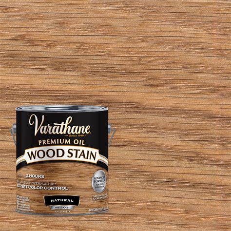 Natural Varathane Premium Oil Based Interior Wood Stain Gallon