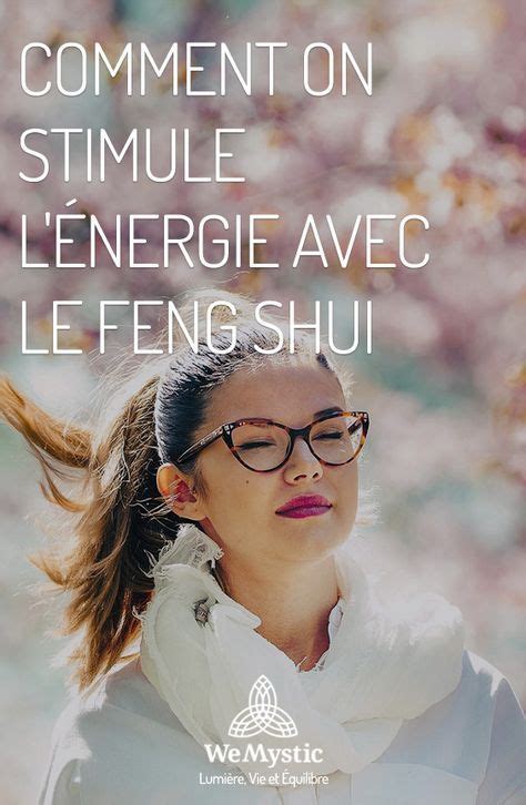 A Woman Wearing Glasses With The Words Comment On Stimule Lenergie Ave Le