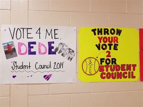 5th Grade Student Council Poster Ideas