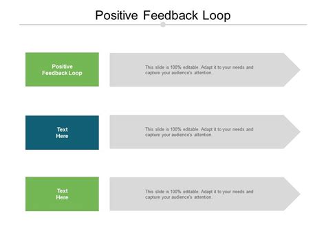 Positive Feedback Loop Ppt Powerpoint Presentation File Infographics