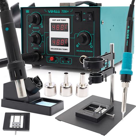 Stacja Lutownicza W Lutownica Grotowa Hot Air Yihua Uchwyt Stojak Na Kolb Te