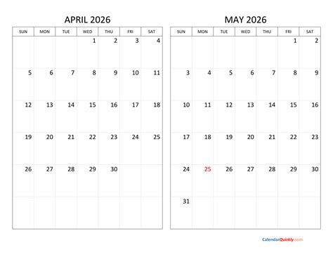Printable March April May 2026 Calendar Free Printable Calendar