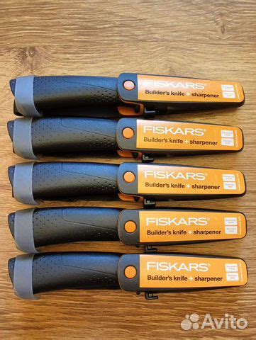 Нож охотничий с точилкой Fiskars (Фискарс) купить в Москве | Хобби и ...