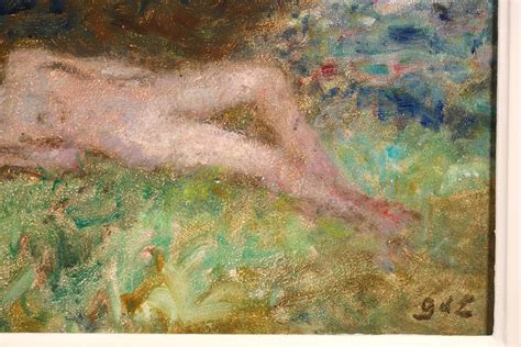 Georges D Espagnat Nu Allonge Post Impressionist Nude Figurative