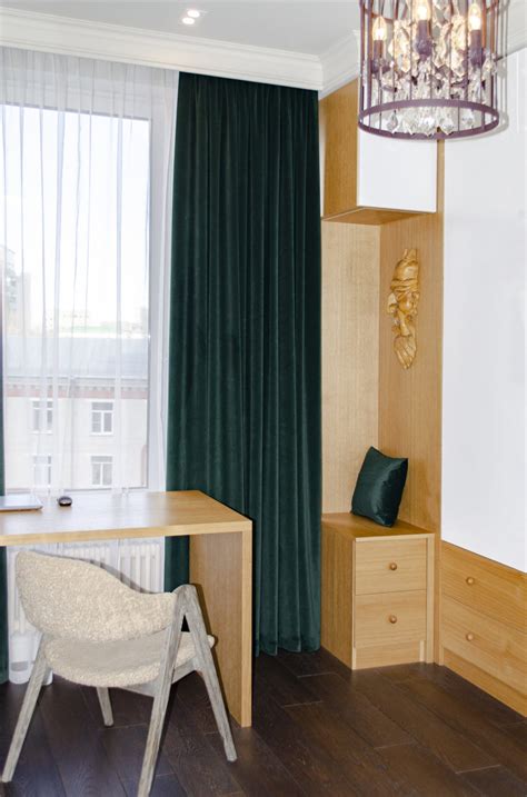 Шторы из матового бархата - Пошив штор на заказ от студии Velverde