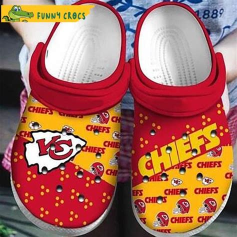 Chiefs Crocs Shoes Discover Comfort And Style Clog Shoes With Funny Crocs