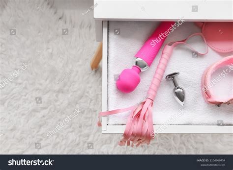Different Sex Toys Open Chest Drawers Stock Photo Shutterstock