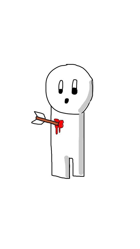 Guy Shot By Arrow By Xeluior On Newgrounds
