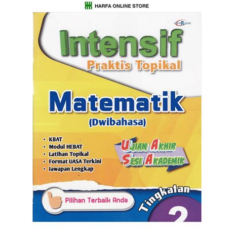 Buku Rujukan Intensif Praktis Topikal Matematik Dwibahasa Uasa