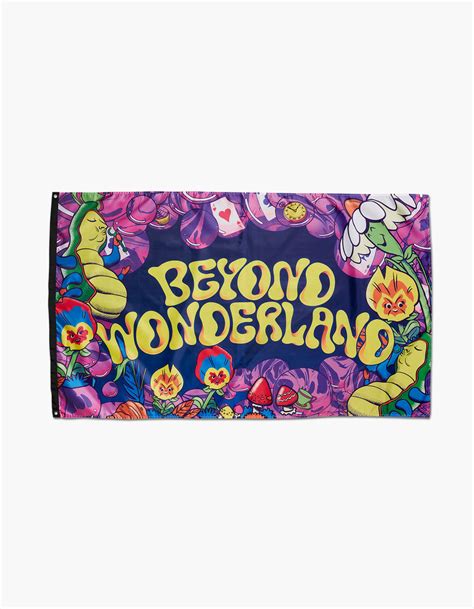 Beyond Wonderland Flag Insomniac Shop