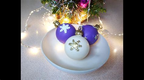 ШАРЫ из шоколадной глазури.Новогодний декор. - YouTube