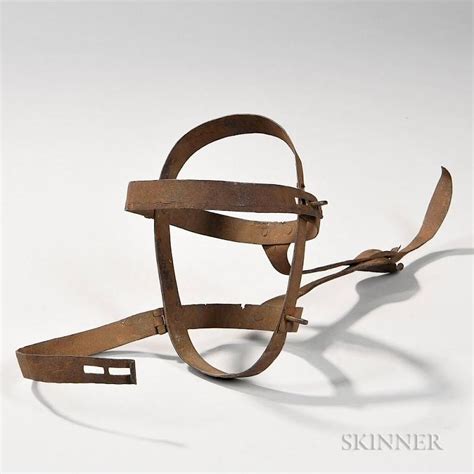 Iron Scolds Bridle Sold At Auction On 9th February Bidsquare