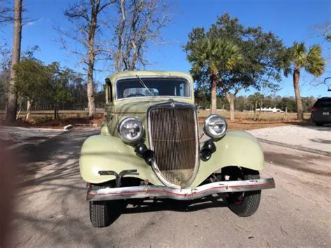 1934 Fordor Ford Sedan Original Hot Rod For Sale