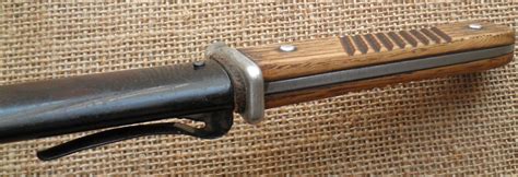 Ww2 German Nazi Waffen Ss Combat Knife With Ss Dagger Motto On Blade