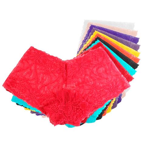 Kit 5 Calcinhas Lingerie De Renda Premium Forro Estilo Shortinho Sensual Shopee Brasil