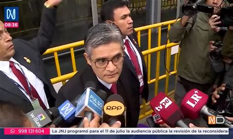 José Domingo Pérez Fiscal Del Caso Lava Jato Hay Una Campaña De Presión Externa E Interna