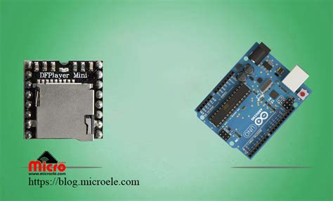راه اندازی ماژول پخش صوت DFPlayer - وبلاگ مایکروالکام