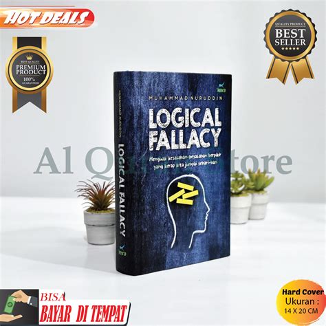 buku filsafat logical fallacy muhammad nuruddin hard cover penerbit