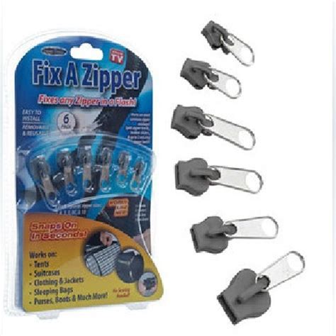 Fix A Zipper 6PCS Instant Zipper Universal Instant... – Grandado